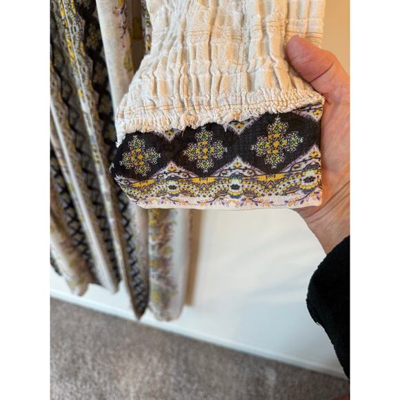 Intimately by Free People Wonderland Robe Womens XS/S Ivory Drop Shoulder Kimono - Picture 3 of 13